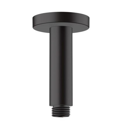 Hansgrohe Vernis Blend Потолочное подсоединение 100 мм, цвет: матовый черный