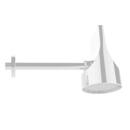 Bossini Apice Верхний душ ?100 мм., с настенным держателем 238,5 мм., цвет: белый матовый