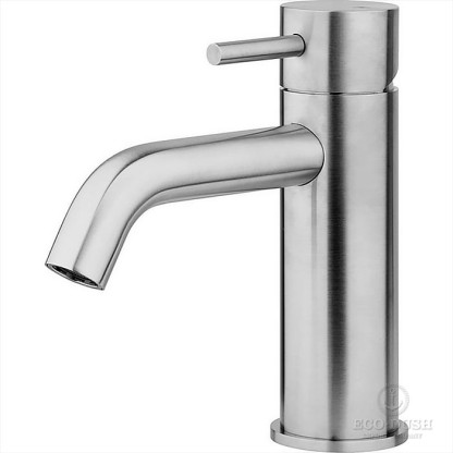 CISAL Xion Смеситель однорычажный для раковины на 1 отверстие без донного клапана, цвет: нержавеющая сталь