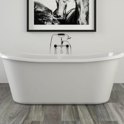 KNIEF Pincess  Ванна отдельностоящая 170х70х66см, без слива-перелива, цвет: белый