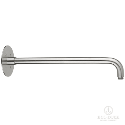 HUBER Lynox Настенный излив 300мм, нержавеющая сталь