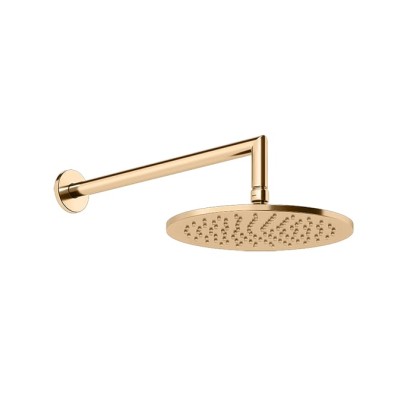 GESSI Ingranaggio Верхний душ с кронштейном D250 мм, цвет Brushed Brass PVD