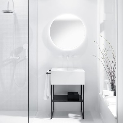 Burgbad Coco Комплект напольной мебели 60x50x87 см, цвет: белый