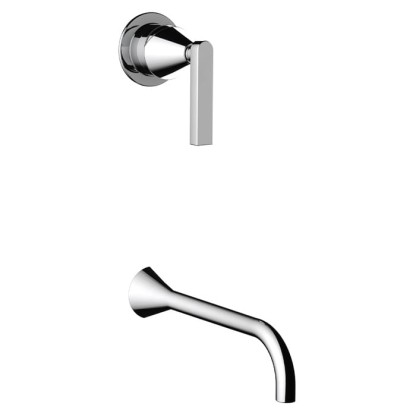 Nicolazzi Flag Смеситель для раковины, встраиваемый, излив: 22см., цвет: хром