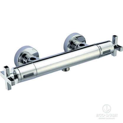 CISAL Barcelona Quad Смеситель термостатический настенный для душа, цвет: хром