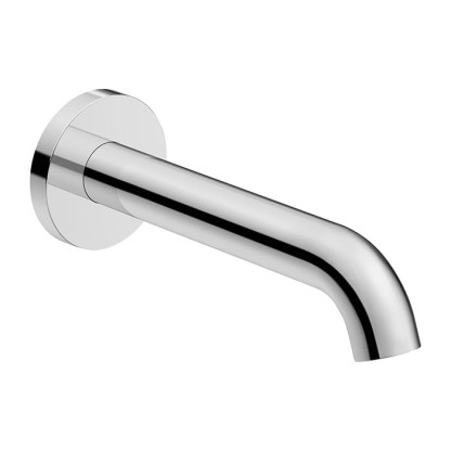 Duravit C.1 Излив для ванны 205мм, накладка круг, цвет: хром