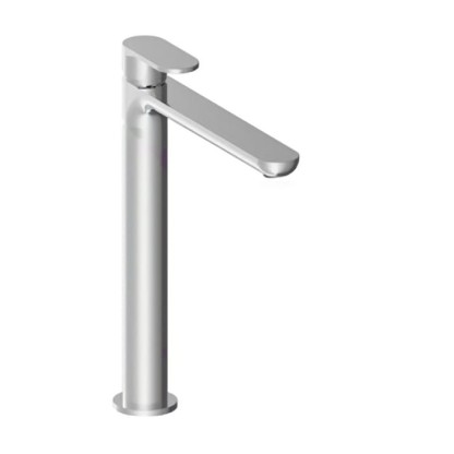 Gattoni H2Omix7000 Смеситель для раковины высокий 298 мм, с донным клапаном, излив 201,4 мм цвет: хром