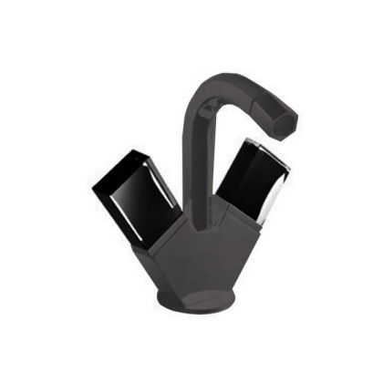 Fantini Venezia Смеситель для биде, на 1 отв., цвет: Matt Gun Metal PVD