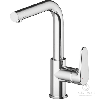 CISAL Кухонные смесители Смеситель однорычажный на 1 отв. для кухни,с поворотным изливом 190 мм, цвет: хром