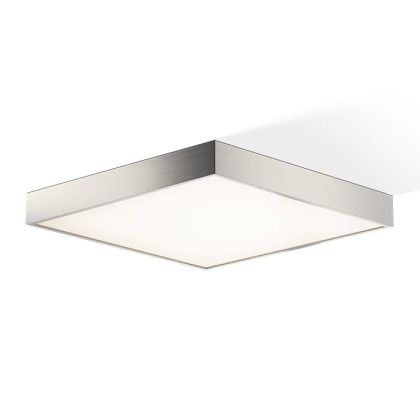 Decor Walther Cut 40 N LED Светильник потолочный 40x40x7см, светодиодный, 1x LED 20.1W, цвет: никель сатинированный