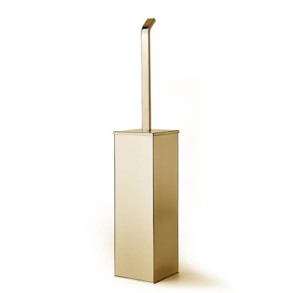 3SC Serie WIL Туалетный ёршик, напольный, цвет: золото 24к. Lucido