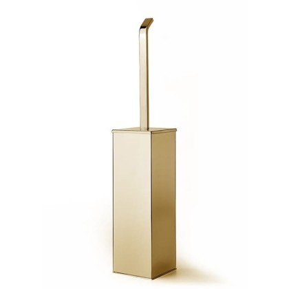 3SC Serie WIL Туалетный ёршик, напольный, цвет: золото 24к. Lucido