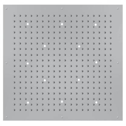 Bossini Dream-XL CUBE Верхний душ 100x100см, с 12 LED RGB, цвет: хром