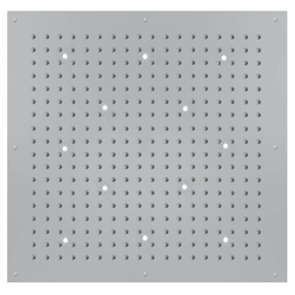 Bossini Dream-XL CUBE Верхний душ 100x100см, с 12 LED RGB, цвет: хром