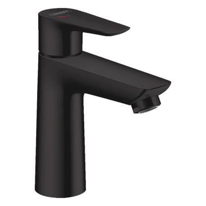 Hansgrohe Talis E Смеситель для раковины, 1 отв., цвет: черный матовый