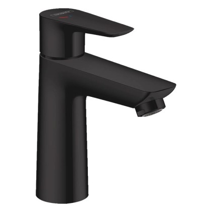 Hansgrohe Talis E Смеситель для раковины, 1 отв., цвет: черный матовый