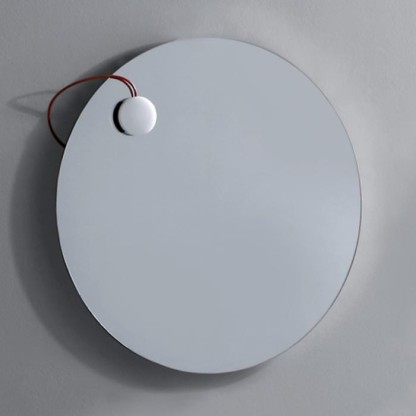 Simas Frame Зеркало круглое с металлической структурой 70 см