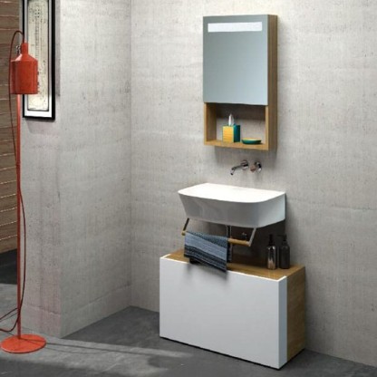 AZZURRA PRUA Раковина 75х45 см, без отв., цвет: белый