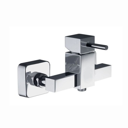 Nicolazzi Antelao Смеситель для душа на 2 отверстия, настенный, вывод снизу 1/2", цвет: хром