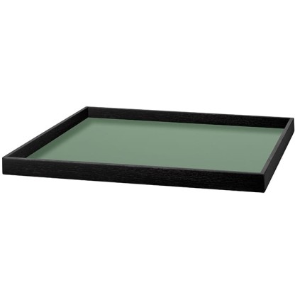 ADJ Поднос Mondo, 25x25xH3 см., цвет: небесный/эвкалипт