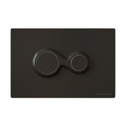 Artceram Monet Клавиша смыва, цвет: черный матовый