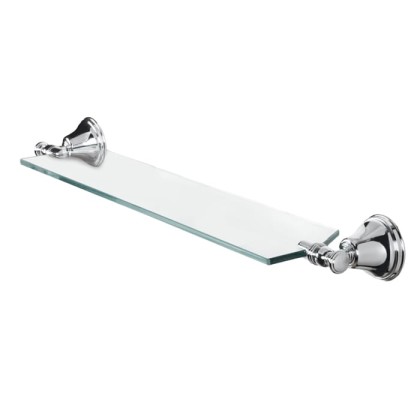TW Harmony 018, стеклянная полочка 71см, подвесной, цвет: хром