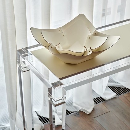 ADJ Фруктовница, D35 см., цвет: панна котта/белый