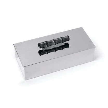 Bertocci Guccio Контейнер с крышкой 7хh8х23см., цвет: хром