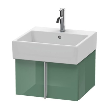 Duravit Vero Air Тумба подвесная, 48.4x43.1х29.8см., с раковиной, с 1 выдв. ящиком, цвет: нефрит глянцевый