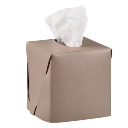 ADJ Салфетница Kleenex, 12x12xH12 см., цвет: капучино/шоколад