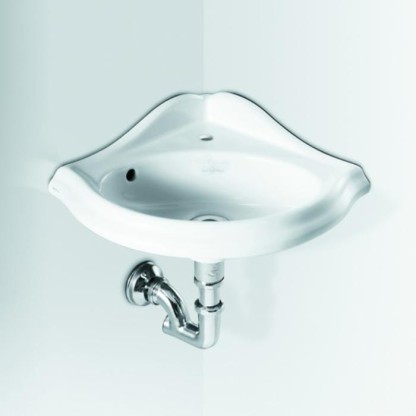 SIMAS Arcade Раковина 34х34 см, 1 отв., цвет: белый