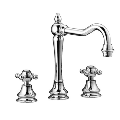 Simas Victoria Смеситель для раковины, на 3 отв, цвет: хром