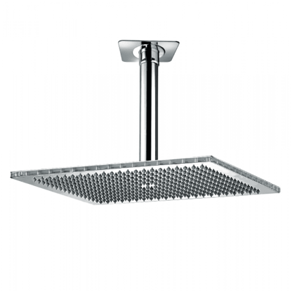 BOSSINI DREAM-RECTANGULAR Верхний душ 500 x 400 мм 1 режим - держателем вертикальным 300 x ? 36 мм, цвет: хром