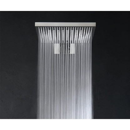 Almar Emotion Velvet Верхний душ, 30х30см, настенный, 2 режима, цвет: полированная сталь