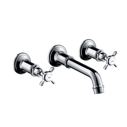 Axor Montreux Смеситель для раковины, настенный, на 3 отв., СМ, внешняя часть, цвет: хром