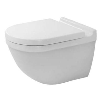 Duravit Starck 3 Унитаз 54х36см., подвесной, безободковый, с креплением Durafix, цвет: белый
