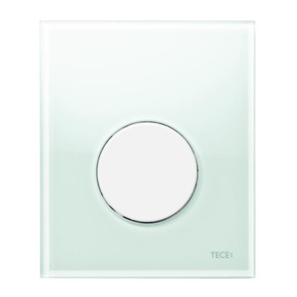 TECE TECEloop Urinal Панель смыва для писсуара, цвет: зеленое стекло/белый
