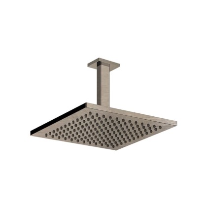 Gessi Emporio shower Верхний душ, потолочная, поворотная с шарниром, с защитой от известкового налёта, цвет: Finox Brushed Nickel