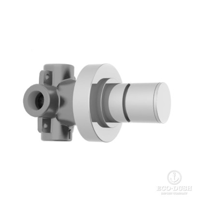 Stella Bamboo Встраиваемый переключатель для душа 0/153 на 2 выхода, цвет: хром