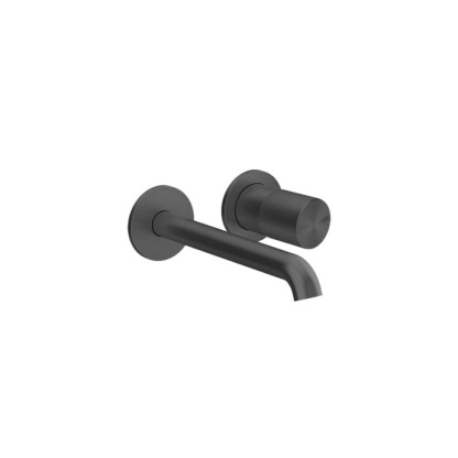 Gessi Habito Unito Смеситель для раковины,встраиваемый, излив: 18см., цвет: Black Metal PVD