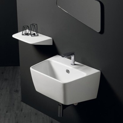 Simas Degrade Раковина 60х45 см см, 1 отв., цвет: белый