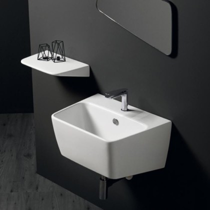 Simas Degrade Раковина 60х45 см см, 1 отв., цвет: белый