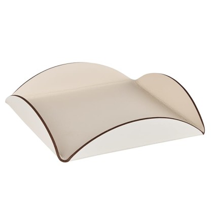 ADJ Подставка для сервировки, 15x15 см., цвет: панна котта/белый