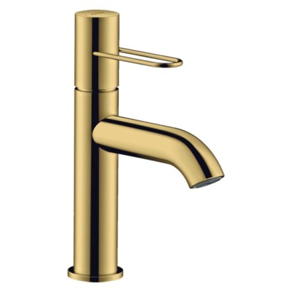 Axor Uno Смеситель для раковины 100, на 1 отв., цвет: полированное золото