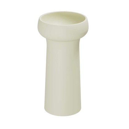 Azzurra Graal Раковина круглая напольная 40,5xH85 см, без отв. под смеситель, слив в пол, цвет: Perl?