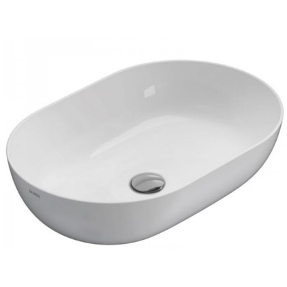 Globo T-Edge  Раковина-чаша 54х36 см, без отв., на столешницу, цвет: белый