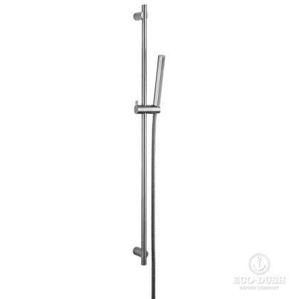 CISAL Xion Душевой гарнитур:ручная лейка,шланг 150 см,штанга 90 см, цвет: нержавеющая сталь