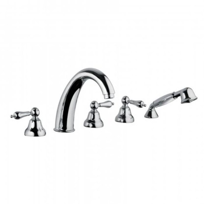 Смеситель для ванны Bongio Capri, цвет: хром