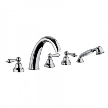 Смеситель для ванны Bongio Capri, цвет: хром