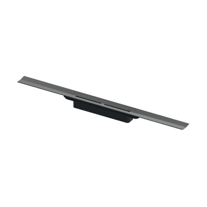 TECEdrainprofile Профиль для душа, 160см, PVD Brushed stainless steel/черный